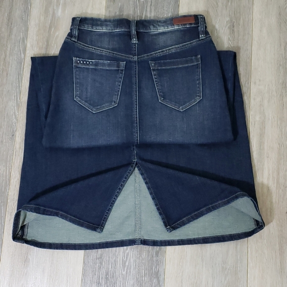 Blank NYC Denim Skirt Maxi Blue - Picture 4 of 7